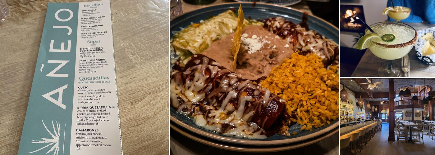 Anejo Mexican Bistro Menu