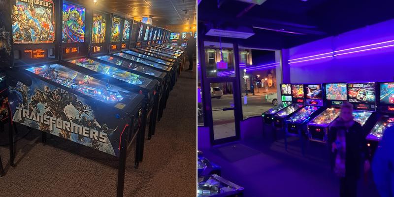 Crazy Quarters Arcade Menu