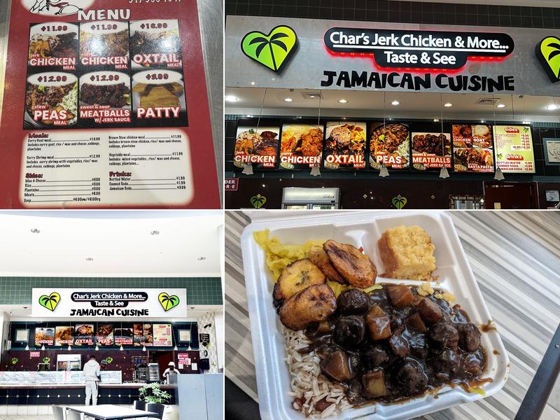 Char’s Jerk Chicken & More Menu