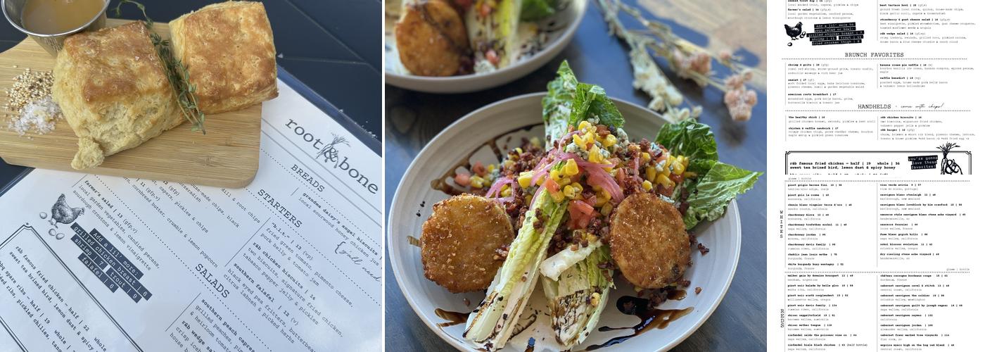 Root & Bone - Hendersonville Menu