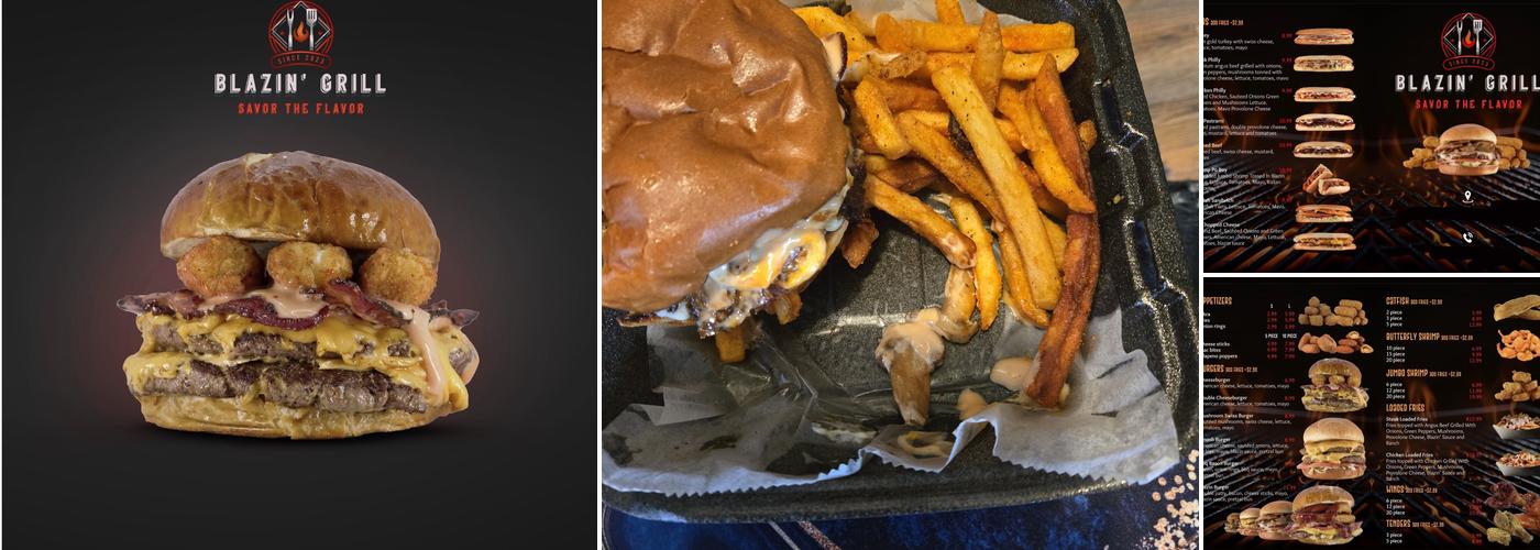 Blazin’ Grill Menu