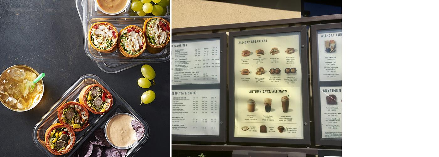 Starbucks Menu