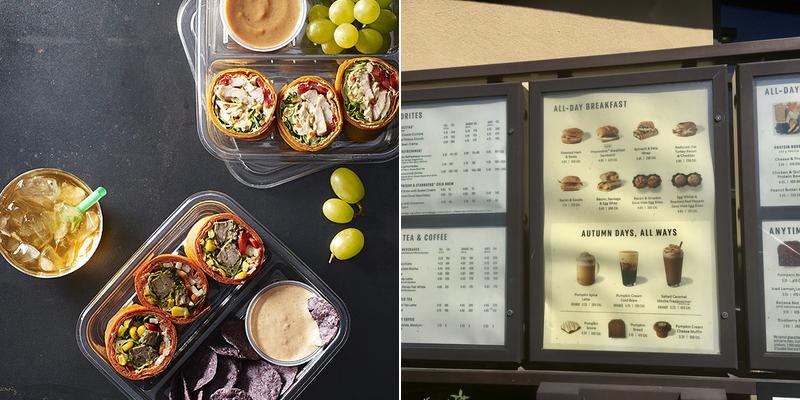 Starbucks Menu