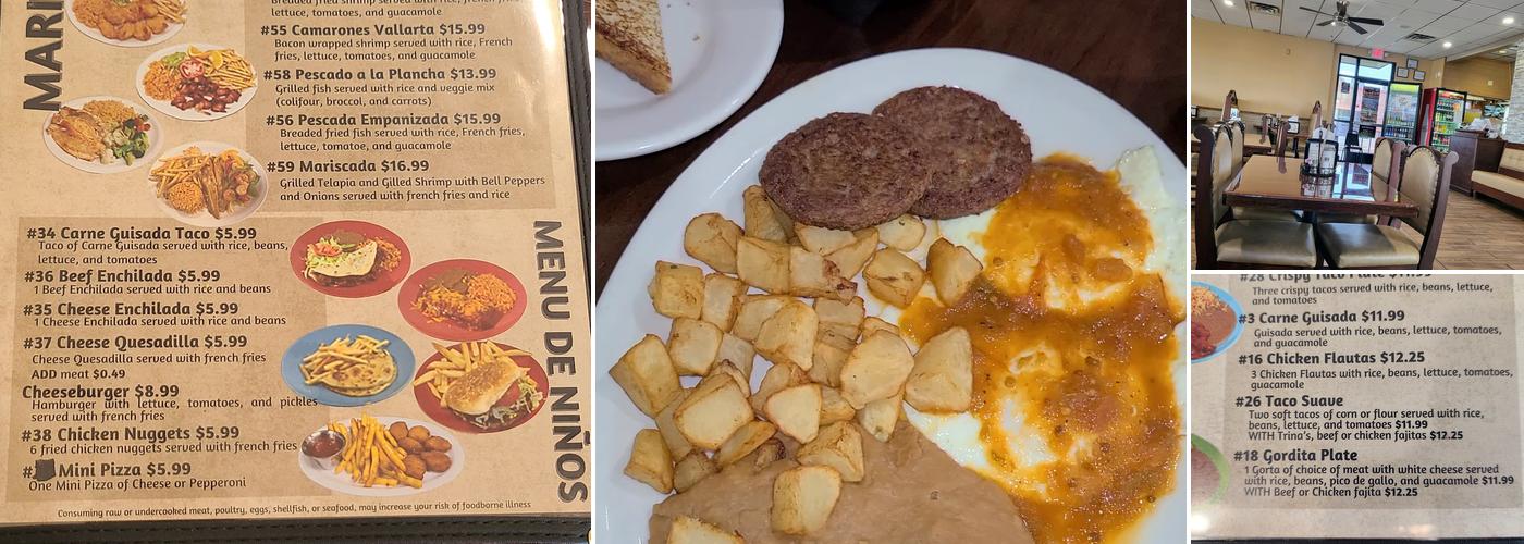 Vallarta Taqueria Menu