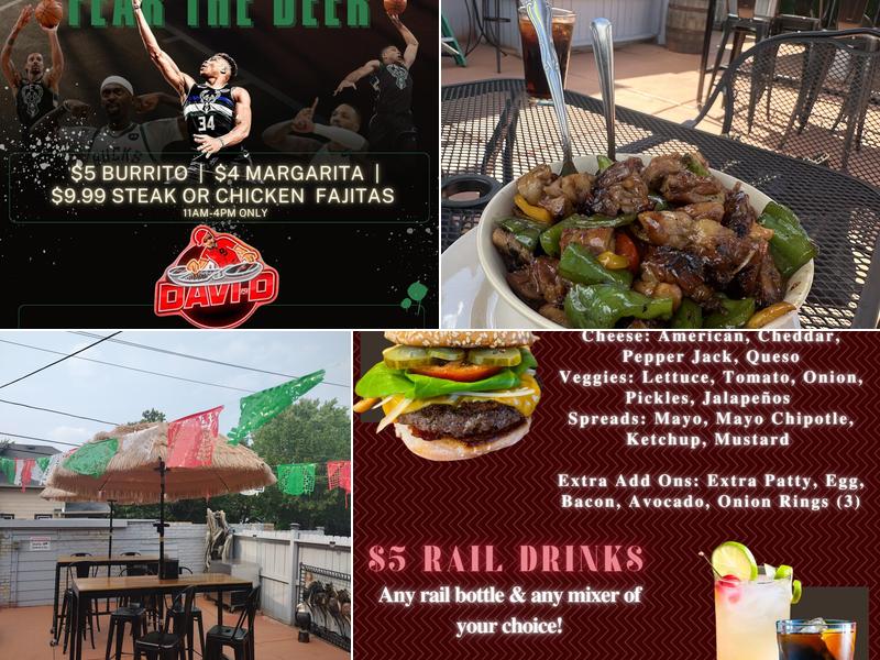 Manny's bourbon grill and pub Menu