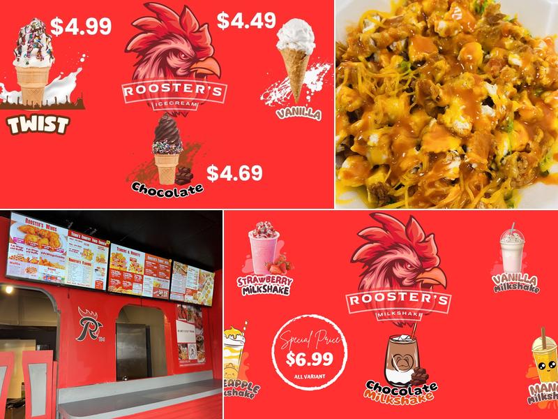 Rooster’s Chicken & Waffles-Chicopee