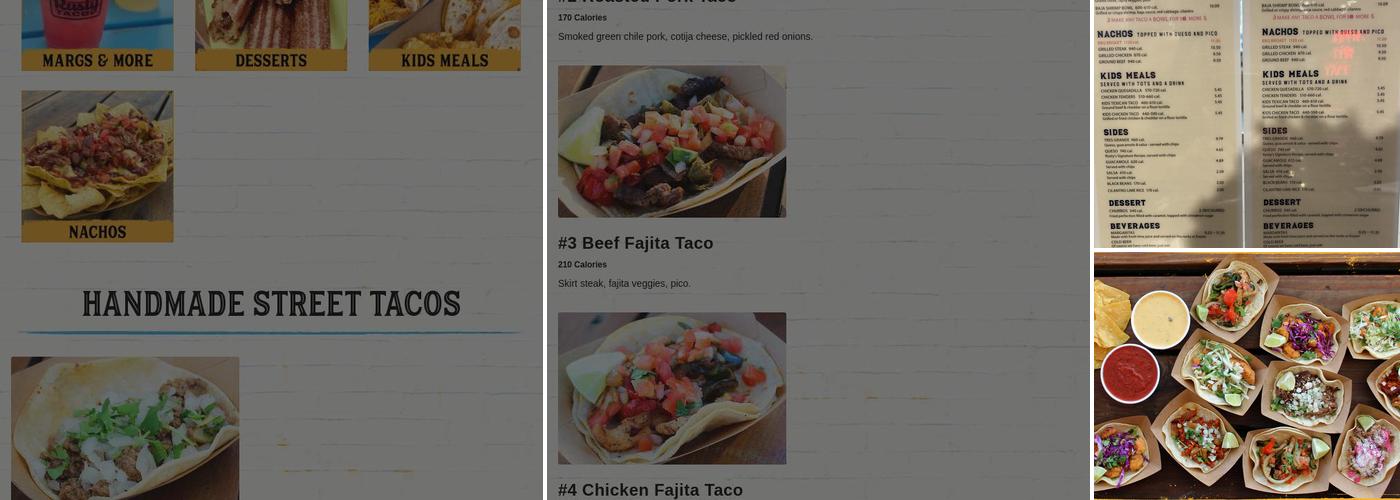 Rusty Taco Menu