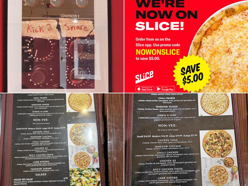 Marietta Fusion Pizza (halal) Menu