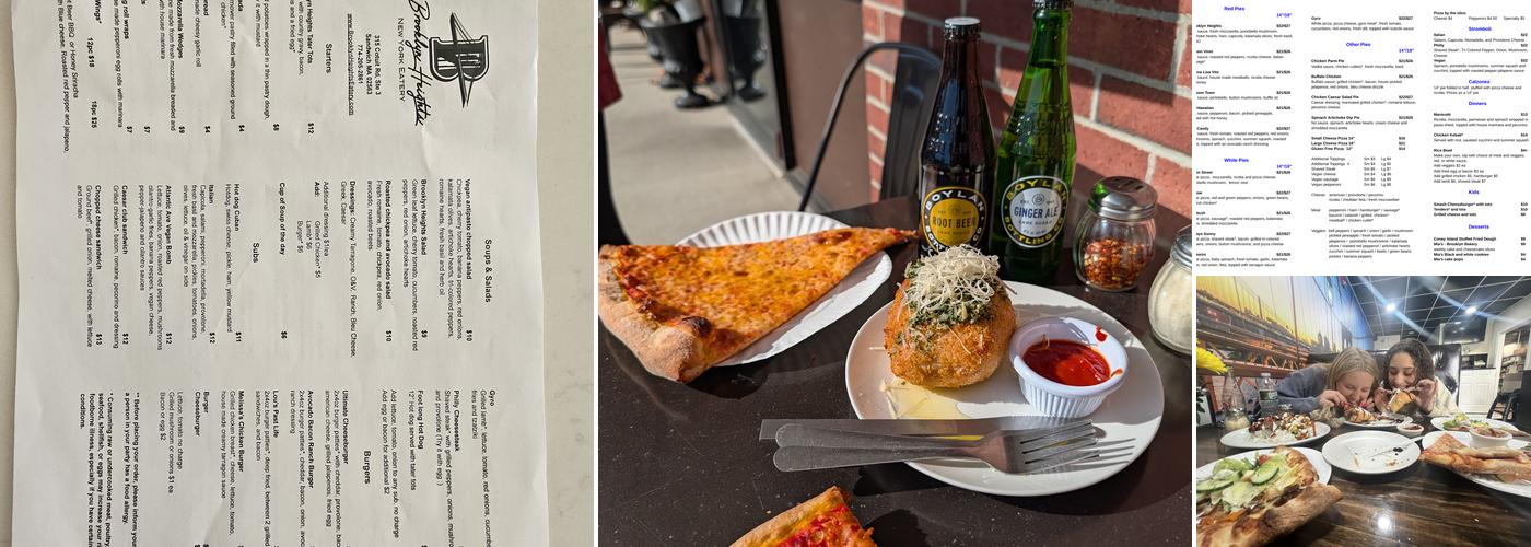 Brooklyn Heights Menu