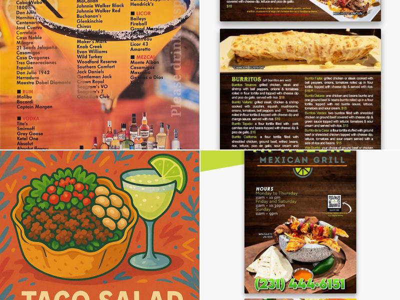 Mi Mezcal Mexican Grill Menu
