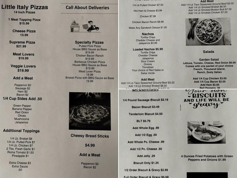 Yosemite One Stop Menu
