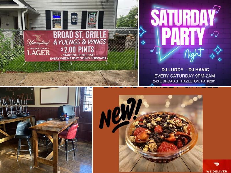Broad St. Grille 243 E Broad St, Hazleton