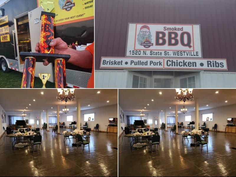 Dave's Double Barrel BBQ 1520 N State St, Westville