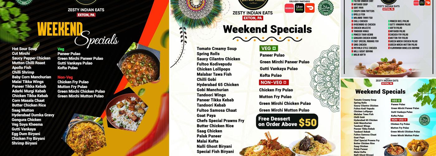 Fultoo Biryani House Menu