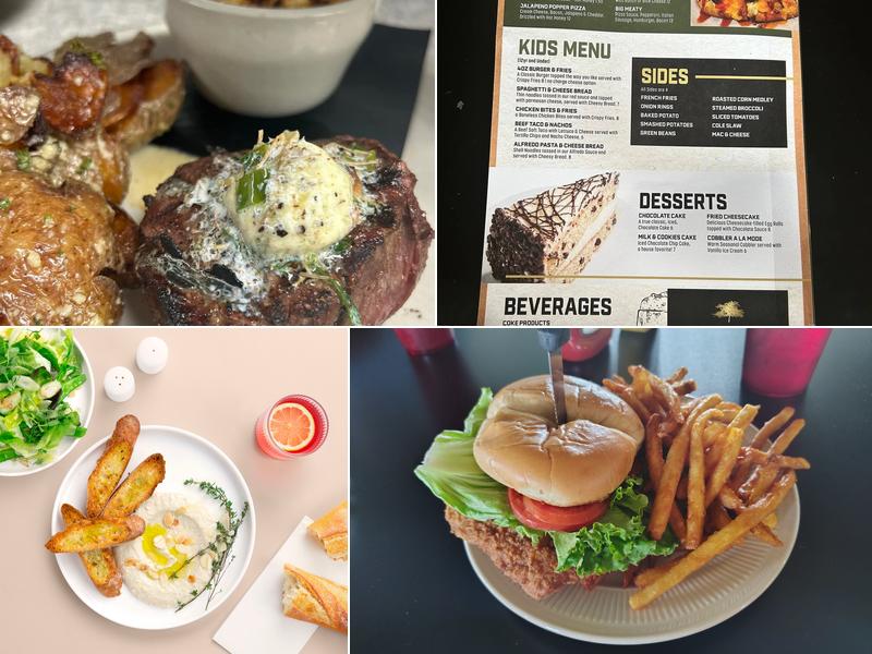 Four Lakes Restaurant Menu