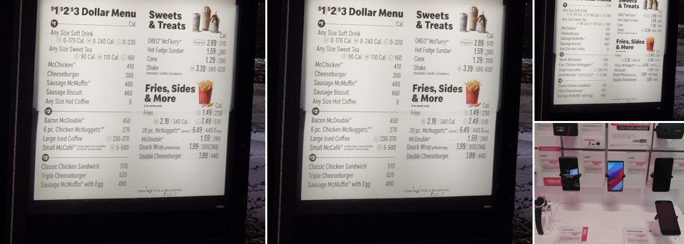 McDonald's Menu