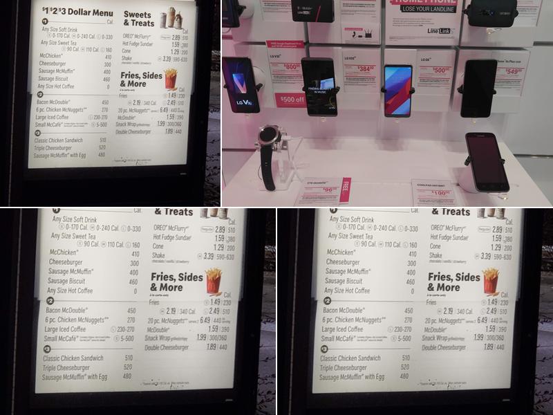 McDonald's Menu