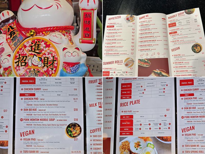 TET Kitchen Menu