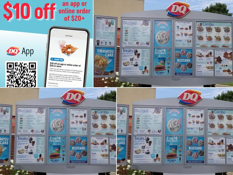 Dairy Queen Grill & Chill Menu