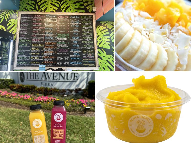 Playa Bowls Menu