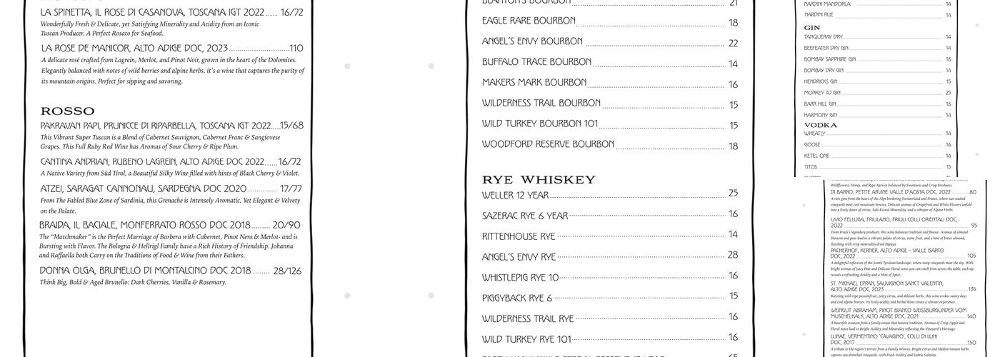 Ama Menu