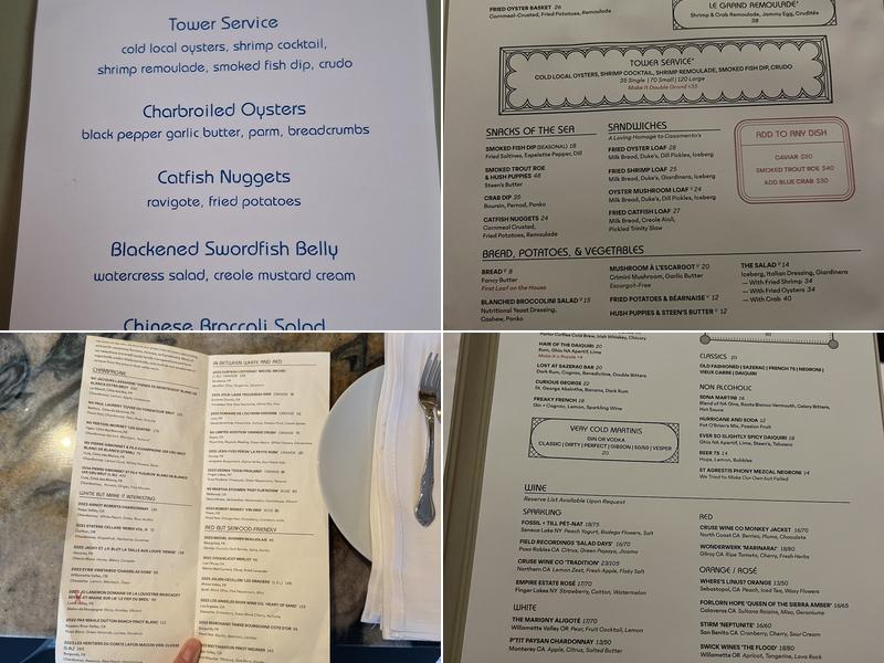 Strange Delight Menu