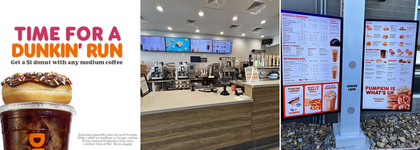 Dunkin' Menu