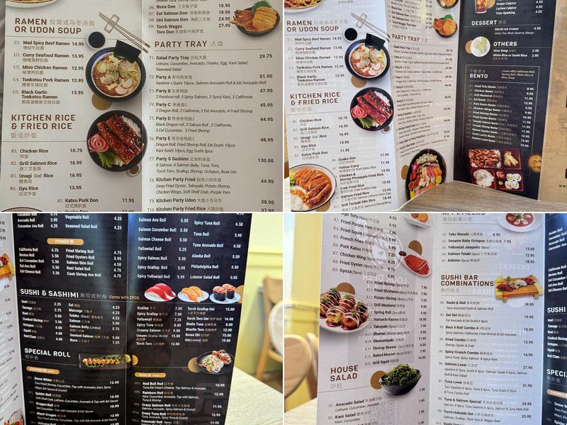 Look Deer Sushi Menu