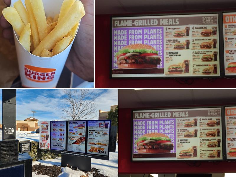 Burger King Menu