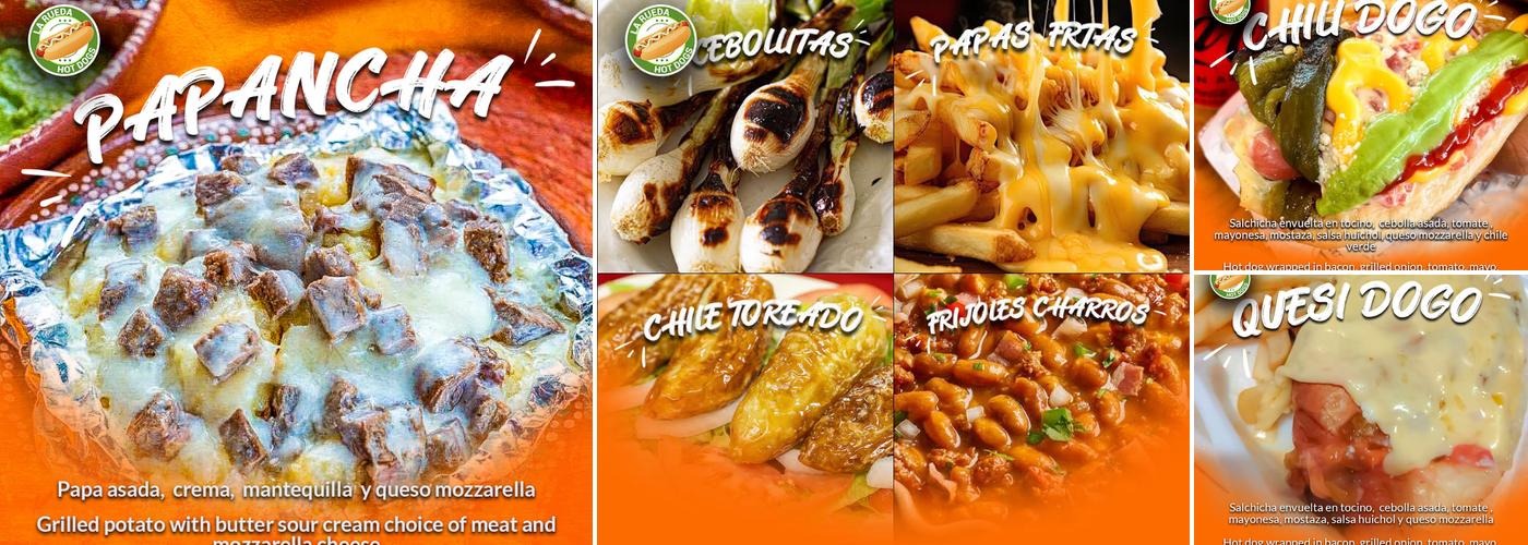 La Rueda Hot-Dogs Menu