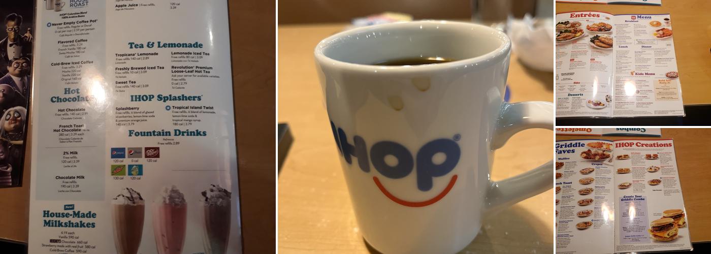 IHOP Menu