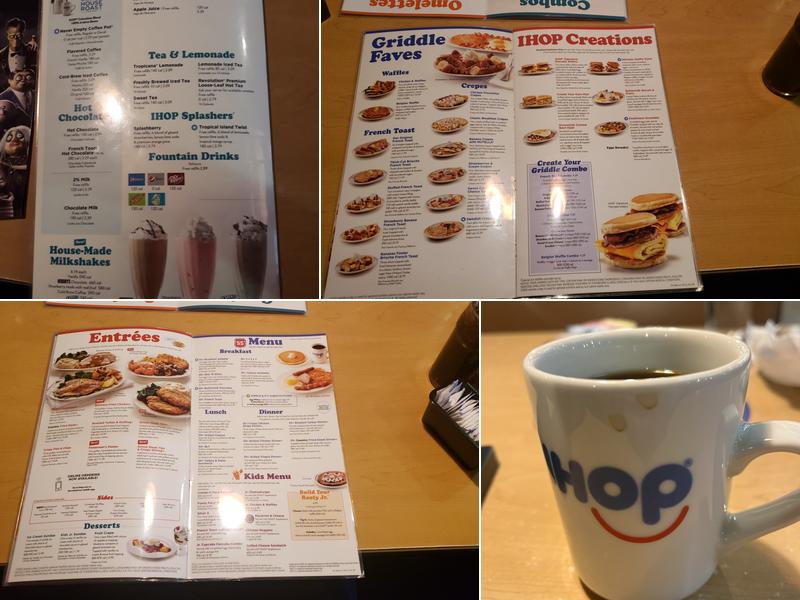 IHOP Menu