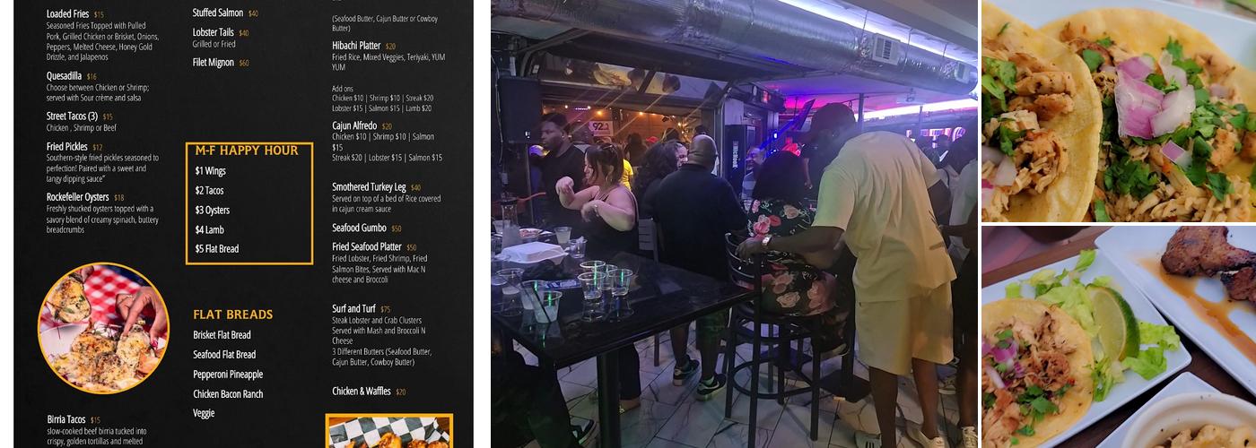 LinQ Social Kitchen Menu