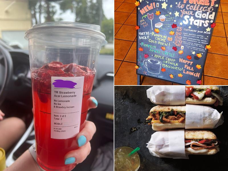 Starbucks Menu
