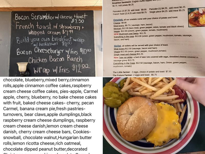 Granny's Country Cafe Menu