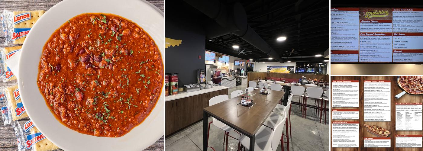 Soulshine Pizza Gallatin Menu