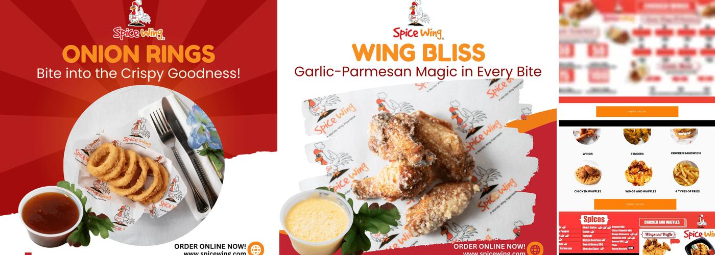 Spice Wing Webster Menu