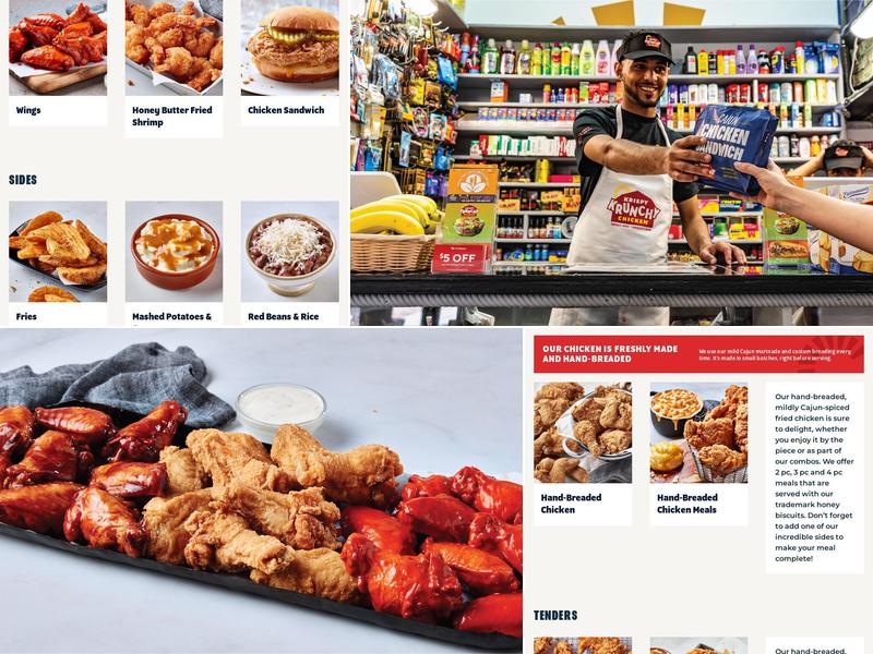 Krispy Krunchy Chicken Menu