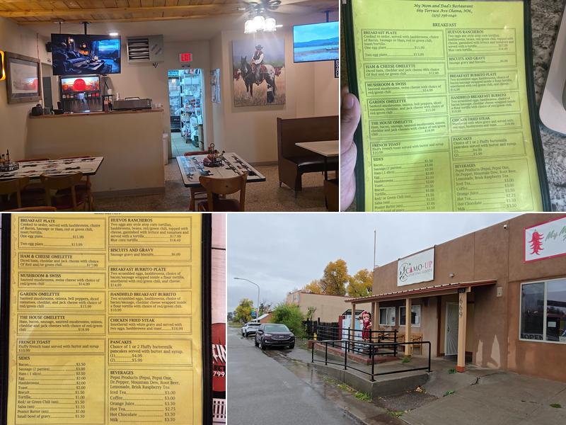 My Mom and Dad's Restaurant Menu