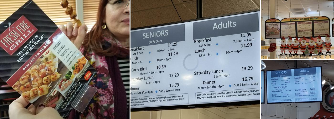 Golden Corral Buffet & Grill Menu