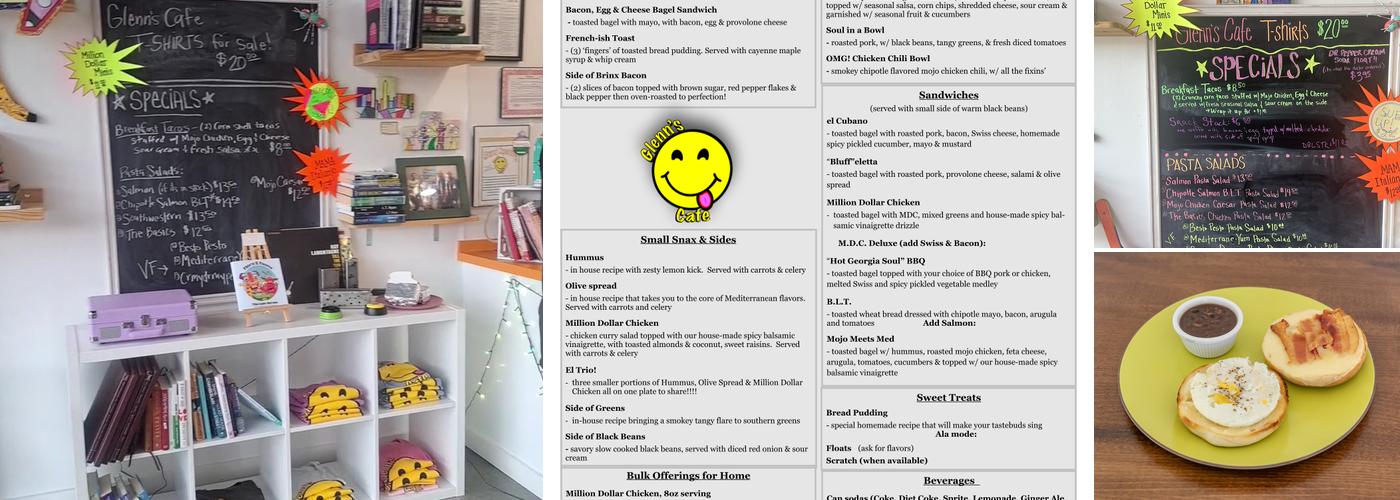 Glenn’s Cafe Menu