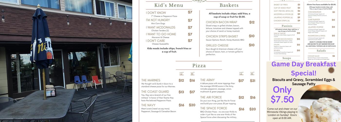 The Chow Hall & Class VI Menu