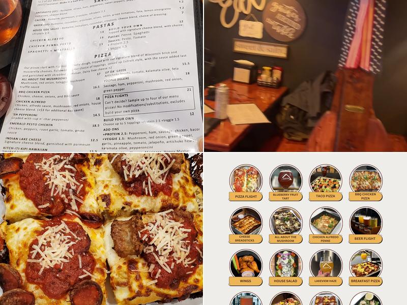 Sauced U.P. Pizza - Manistique Menu