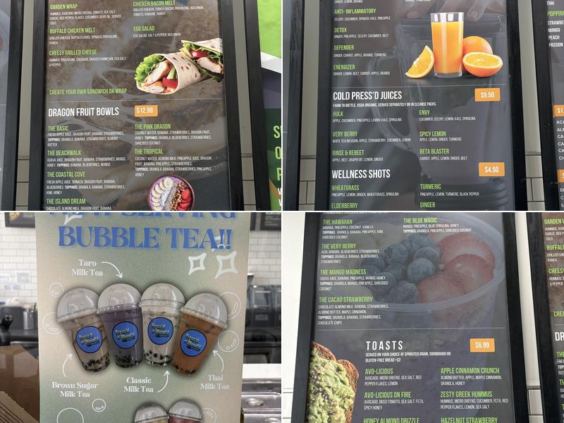 Press'd or Blend'd Menu