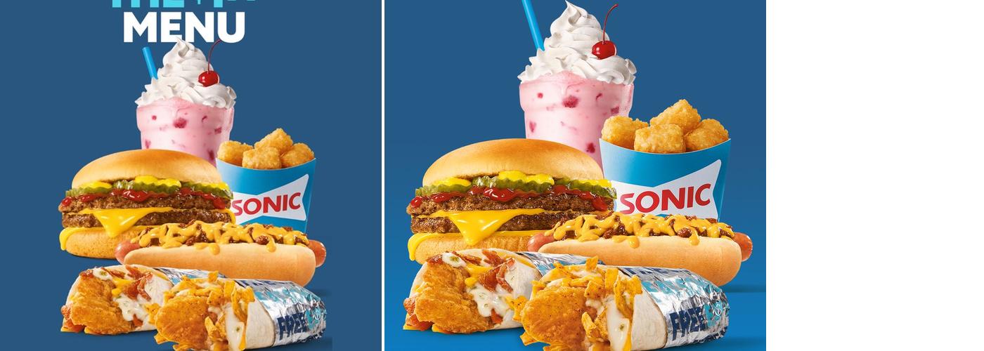 Sonic Drive In Menu