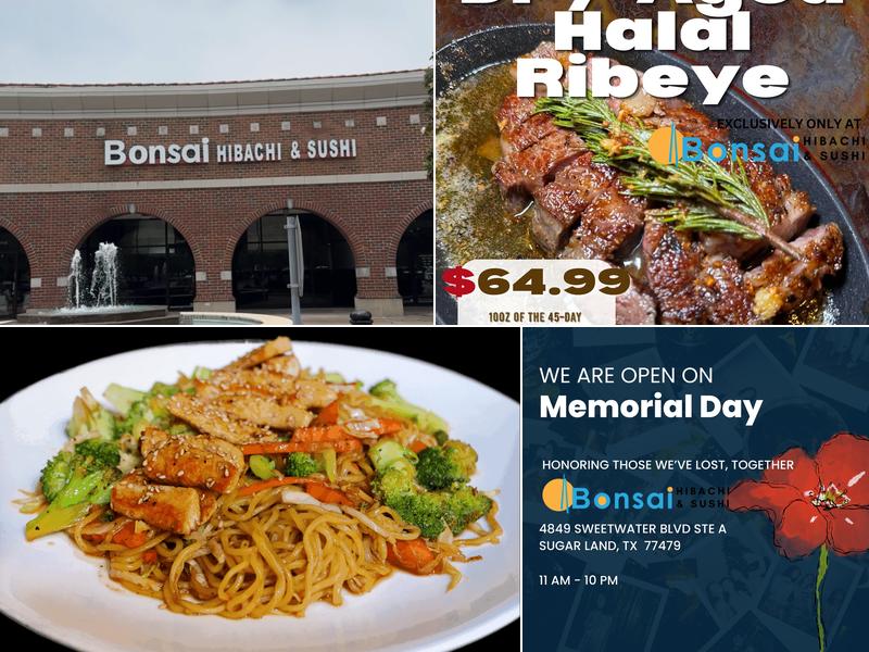 Bonsai Hibachi and Sushi