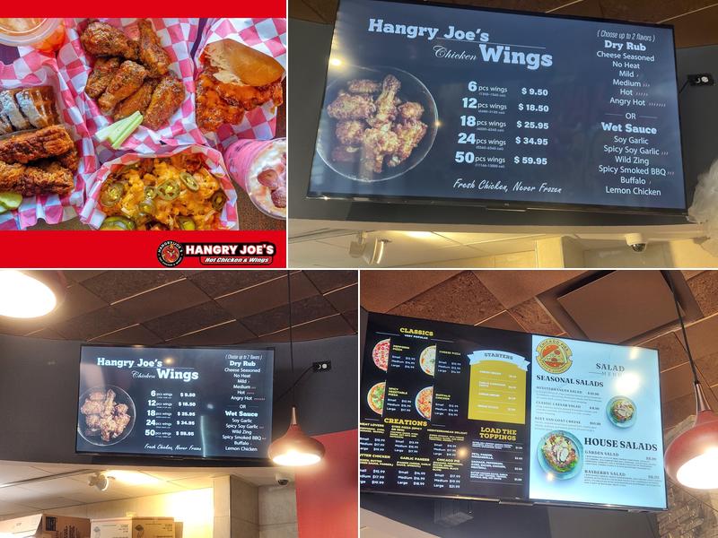 Hangry Joe's Hot Chicken & Wings Menu