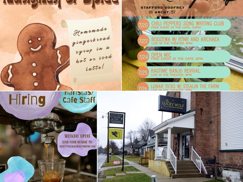 The Lucky Wolf 404 E Michigan Ave, Paw Paw