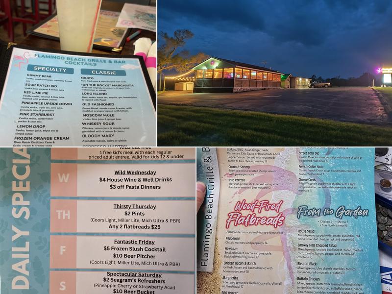 Flamingo Beach Grille & Bar Menu