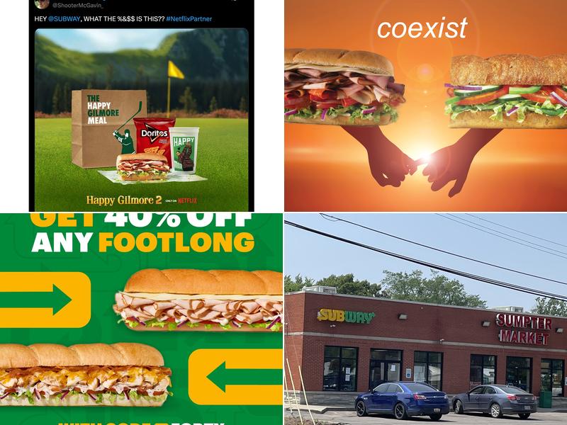 subway 19731 Sumpter Rd, Belleville